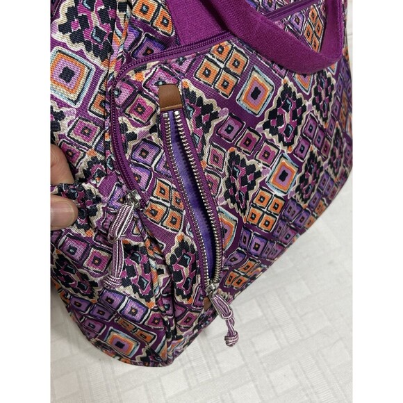 Vera Bradley Lighten Up Frame Backpack - Dream Diamonds Bag Large 23223-J82 main image 10